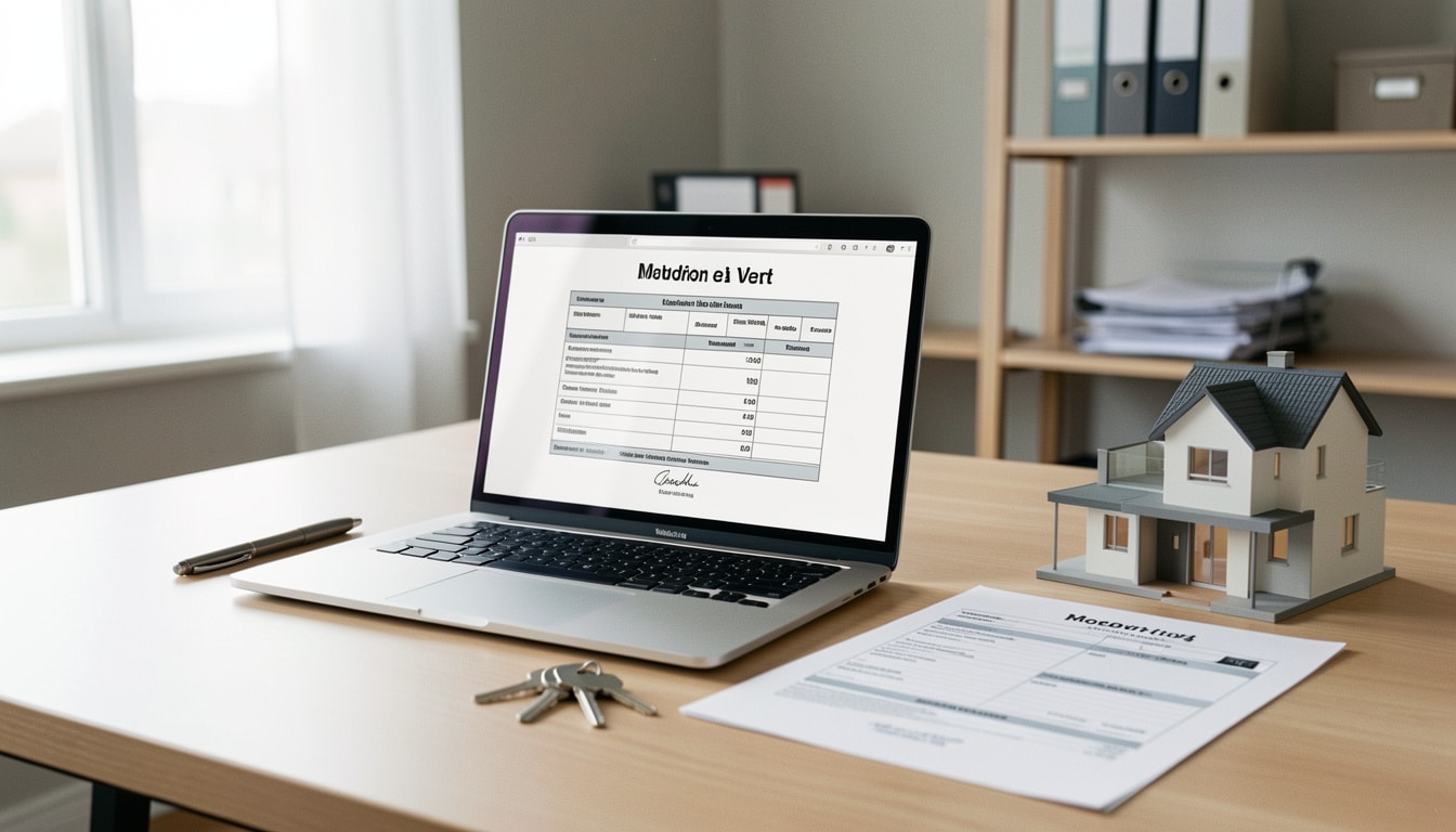 Modèle Word de mandat de vente immobilier à remplir