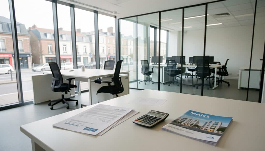 Location de bureaux au Mans : prix, quartiers et bail