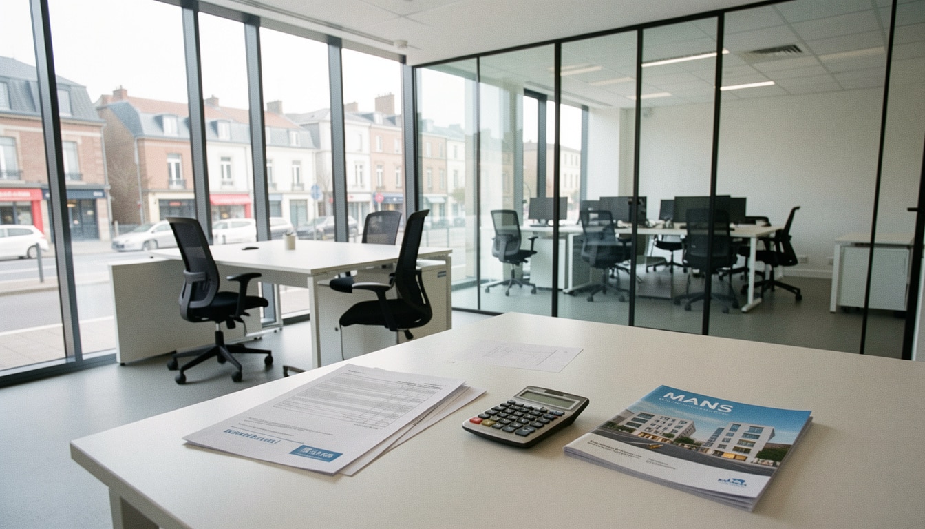 Location de bureaux au Mans : prix, quartiers et bail